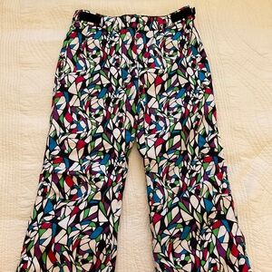 KARBON Girls multi colored ski pants size 12